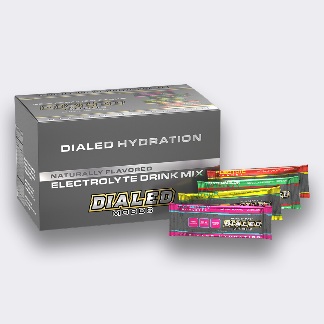 Dialed Moods Electrolyte Hydration Variety Flavor Pack