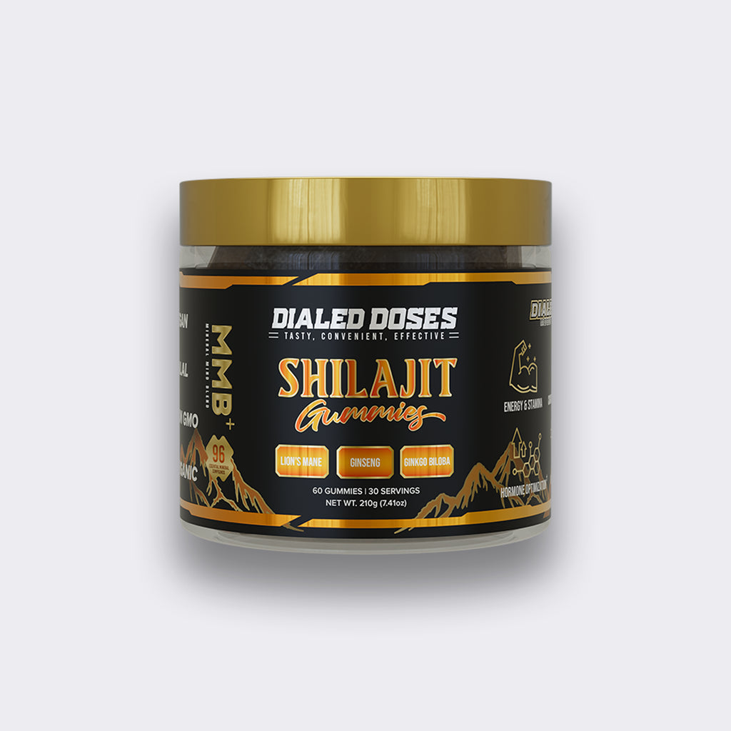 Dialed Moods Shilajit, Sea Moss Gummies & Hydration Variety 12 pack Bundle