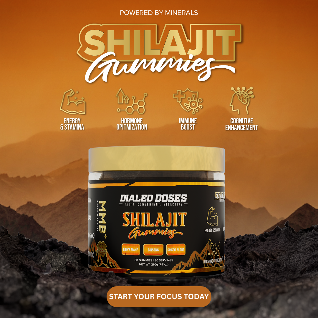 Dialed Moods Shilajit Gummies