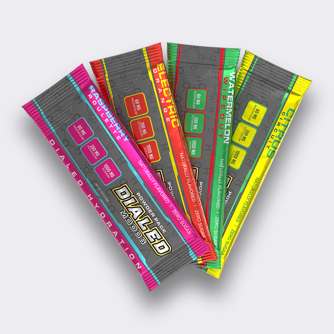 Dialed Moods Electrolyte Hydration Variety Flavor Pack